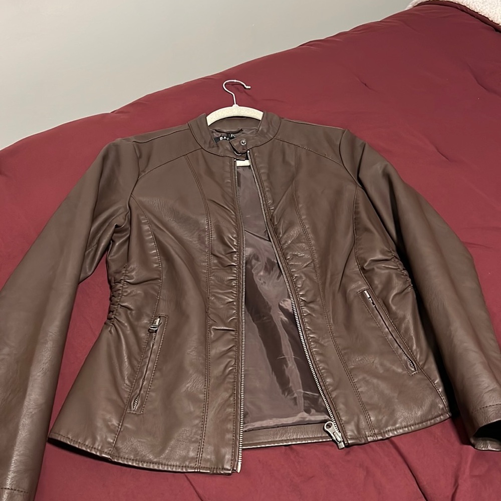 Leather jacket